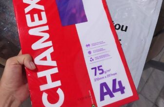 Papel Sulfite Chamex A4 75 Gramas 300 Folhas POR 18,99 https://amzn.to/40hFLCC…