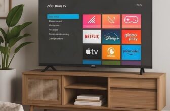 Smart TV LED AOC 40″ Full HD Roku DE 1.499 | POR 908 NO PIX Resgate o cupom de …