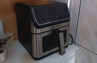 ISSO É QUASE UM APARTAMENTO Fritadeira Elétrica Air Fryer Gradiente Oven Inox 7,…