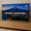55 POL MENOS DE 2K Smart TV AIWA 55” Android 4K Borda Ultrafina POR 1.899 no Pix…