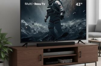 TV DE TAMANHO INTERMEDIÁRIO TOP Smart TV 43″ DLED Multi Roku DE 1.599 | POR 1.18…