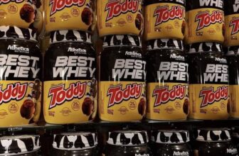 Best Whey Achocolatado Toddy Athletica Nutrition 900G POR 150 em 5x sem juros S…