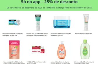 25% OFF EM SELECIONADOS AMAZON Oferta exclusiva no app! A promoção será aplicad…