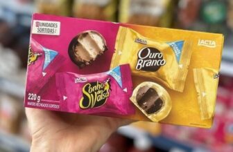 O MELHOR DOS 2 MUNDOS Caixa Sonho de Valsa e Ouro Branco Sortidos 220g DE 19 | P…