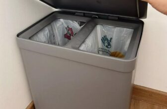 TU FINALMENTE VAI SEPARAR O LIXO Lixeira Trium Com Pedal 20L Cesto Dual Reciclag…