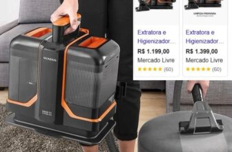 MONDIAL Extratora e Higienizadora Portátil Deep Cleaner II, 1800W, 110V DE 1.19…