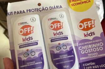 SAI PRA LÁ MOSQUITO!! OFF! Kids Loção Repelente de Insetos e Mosquitos, 2 x 200m…