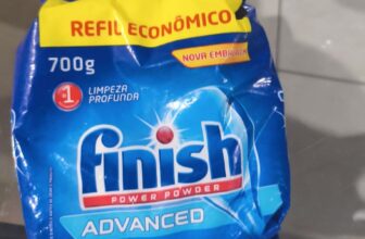 ABASTEÇA SUA LAVA-LOUÇAS Finish Detergente em Pó para Lava Louças 700g POR 26,40…