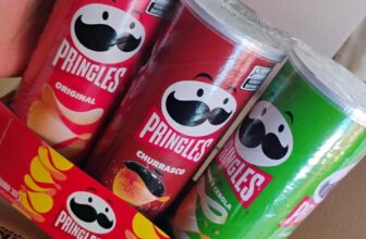 MELHOR SNACK, SIM OU CLARO? Pringles Pack 3 Sabores – Original, Creme e Cebola e…