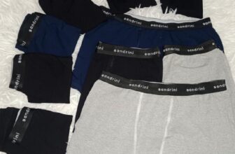 CADA CUECA SAI A 5,67, APROVEITA Kit 10 Cuecas Sandrini Boxer 100% Algodão DE 79…