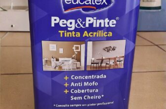 PINTAR ESSAS PAREDE AI Tinta Acrilica Rende Mais Eucatex Branco Neve Acabamento …
