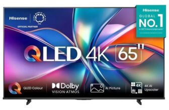 CUPOM DE 200 NA TELONA  Smart Tv 65 4k Uhd Qled Hdr10 Dolby Hisense POR 2.430 em…