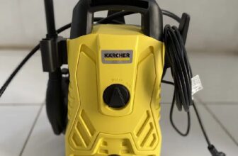 TIRE TODA A CRACA DO QUINTAL Lavadora de Alta Pressão Kärcher Compacta 1500 PSI/…