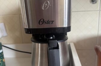 Oster Cafeteira Oster com Jarra Inox 1,2L POR 128,90 EM 6X Aplique o cupom: HRP…