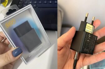 PRA DAR AQUELA CARGA RÁPIDA Carregador Turbo 45W Qcy Mini Gan – Preto ou Branco …