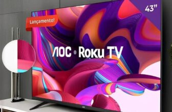 ASSISTIR SUA NOVELA DAS 9 Smart TV 43″ FULL HD AOC Roku DE 1.984 | POR 1.148,40 …