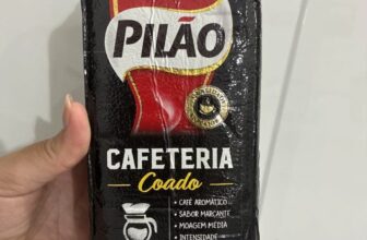 CAFÉZIN PRA PEGAR NO TRANCO Café Pilão Torrado e Moído Cafeteria Coado Vácuo 500…