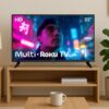 Smart Tv Dled 32″ Hd Multi Essencial Roku POR 708,50 no Pix (ou 795 até 12x) CU…