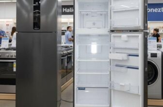 INVERTER E PARCELADINHA Geladeira Electrolux Frost Free Inverter 390L Duplex POR…