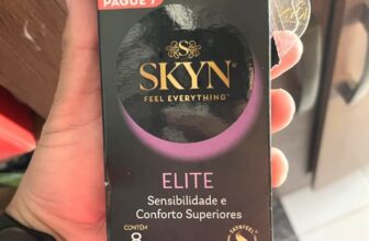 VAMO EVITAR A PROLIFERAÇÃO DE CPFs SKYN Preservativo Elite Leve 8 unidades DE 41…