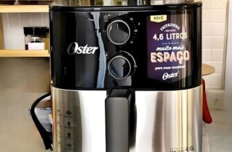 Fritadeira Sem Óleo Oster 127V 4,6L DE 357 | POR 267 em 8x https://amzn.to/4tVo…