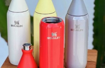 MENOR PREÇO REGISTRADO STANLEY Garrafa Térmica Stanley Slim Bottle 591ml POR 192…