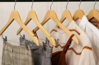 AQUI É PRAS ROUPA NUM CAIR DO NADA 10 Unidades De Cabides Com Presilhas Madeira …