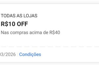 NOVO CUPOM SHOPEE R$10 OFF em R$40: 4L3GR14SResgate aqui https://s.shopee.com.b…