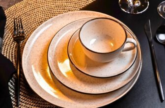 DÁ VONTADE ATÉ DE DEIXAR GUARDADA Aparelho de Jantar 20 Peças Oxford Flat Duna D…