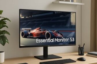 A TELINHA DO SETUP Monitor Gamer Samsung 27″ FHD,100 Hz, HDMI, VGA,Preto, S3 DE …