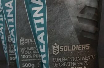 CREATINA ATÉ O ANO QUE VEM Kit 2x Creatina Monohidratada 500g Soldiers Nutrition…