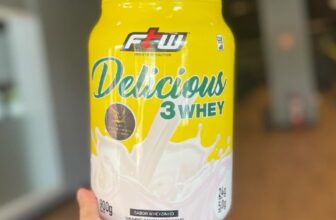 Delicious 3 Whey 900g FTW 24g Proteína por Porção DE 209  | POR 92,39 CUPOM: ME…