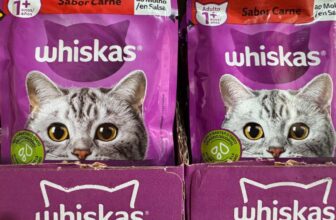 😻 Pack Ração Úmida Whiskas Sachê Carne ao Molho para…