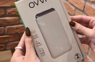 🔋 Carregador Portátil Power Bank 12.000 mAh Ovvi Branco 🔥…
