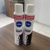 🌬 Kit Desodorante Aerossol Black & White Clear 150mL Nivea…