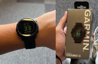 ⌚️ Garmin Relógio Forerunner 55 42mm com Monitor Cardíaco de…