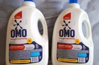 🧺 Omo Sabão Líquido Lavagem Perfeita 5L Kit com 2…