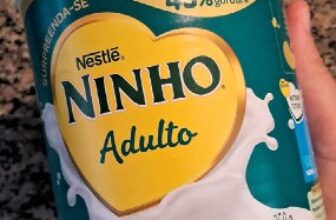 🥛 Leite Pó Semidesnatado Ninho Adulto Lata 350g 🔥 DE…