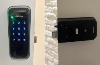 🔐Fechadura Digital de Sobrepor Touch Screen FR 101 🔥 DE…