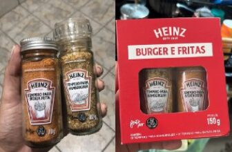 🍔 Heinz Kit Temperos para Hambúrguer e Batata 150g 🔥…