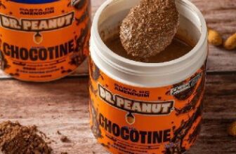 🥜 Pasta de Amendoim Dr. Peanut Gourmet Sabor Chocotine 600g…