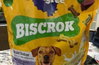 🐶 Biscoito Pedigree Biscrok Cães Adultos Multi 1kg 🔥 DE…