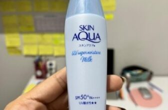 ☀️ Skin Aqua Super Moisture Milk 40g Protetor Solar Facial…