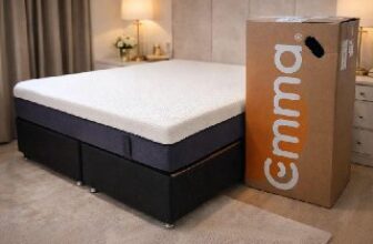 💤 Colchão Emma Original Casal – Tecnologia Alemã Cor Branco/Cinza…