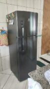 🧊 Geladeira Electrolux Frost Free 380L AutoSense Duplex Black Inox…