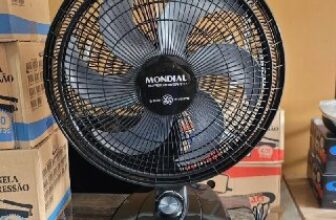 🍃 Ventilador de Mesa 30cm Super Power Mondial 60W 220V…