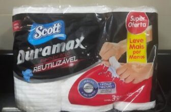 ✅ Scott Duramax Pano Reutilizável em Rolo (3 Unidades de…