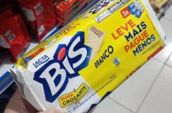🍫 Bis Branco – Kit 3 Pacotes de 100,8g cada…