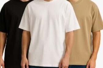 👕 Kit 3 Oversized Stretwear Básica Lisa Premium 🔥 DE…