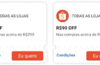 🎟 R$30 OFF em R$299 🎟 R$90 OFF em R$899…